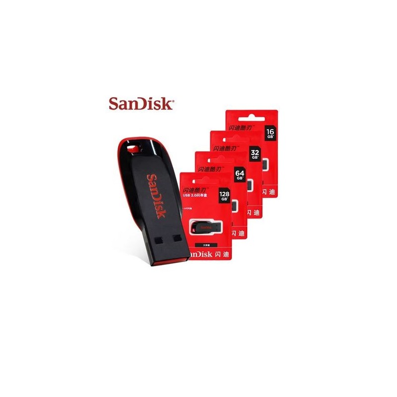 SanDisk Cruzer Blade USB 2.0 CZ50 USB Flash Drive