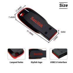 SanDisk Cruzer Blade USB 2.0 CZ50 USB Flash Drive