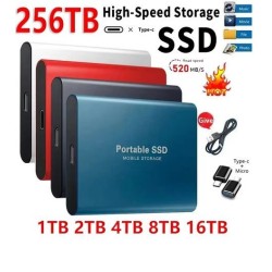 Portable SSD High Speed External Hard Drive USB3.1