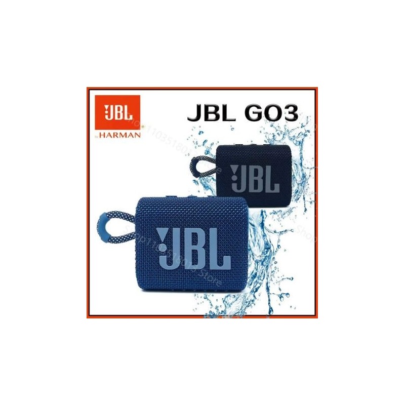 Original JBL GO 3 Wireless Bluetooth Speaker