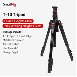 SmallRig T-10 Aluminum Tripod