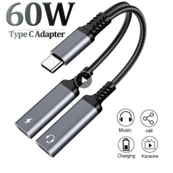 USB C Splitter to Dual Type USB