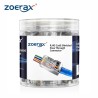 Zoerax 100PCS RJ45 Pass Through Connector