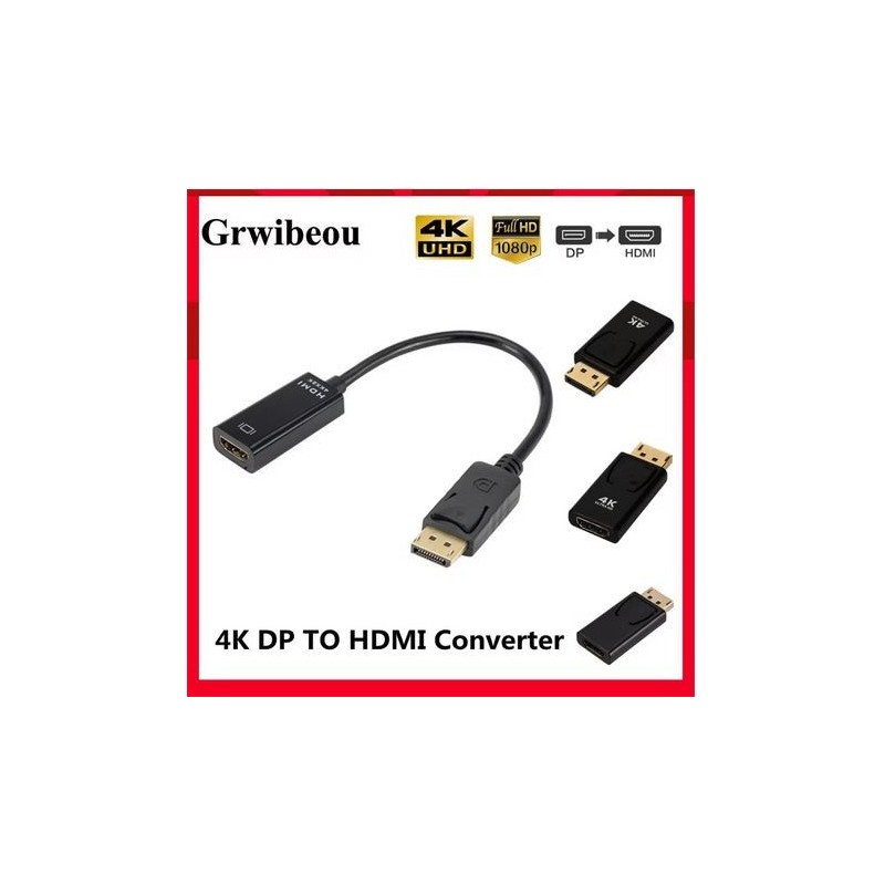 4K DisplayPort to HDMI