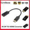 4K DisplayPort to HDMI